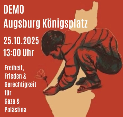 Demo für Frieden in Gaza und Palästina