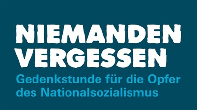 Niemanden vergessen: Holocaust-Gedenktag am 27. Januar