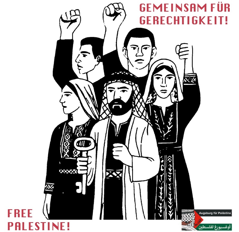 Gemeinsam für Gerechtigkeit und gegen Israels völkerrechtswidrige Angriffe