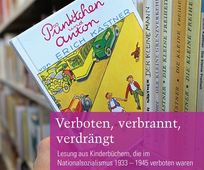 Verboten, verbrannt, verdrängt – Lesung aus Kinderbüchern, die im Nationalsozialismus 1933-1945 verboten waren
