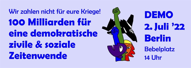 Wir zahlen nicht für eure Kriege!