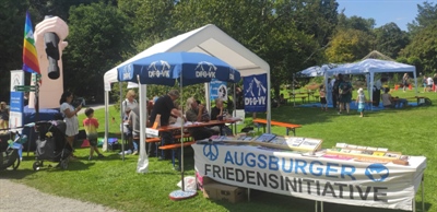 Impressionen vom Kinderfriedensfest am 8.8.2022