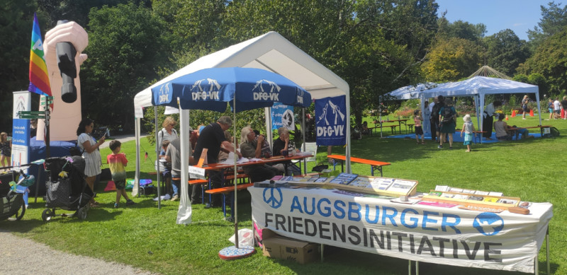 Impressionen vom Kinderfriedensfest am 8.8.2022