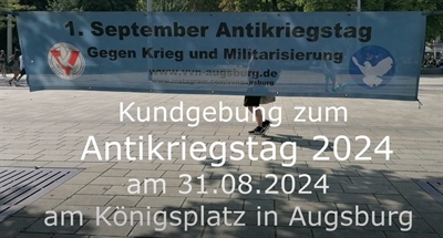 Das war der Antikriegstag 2024