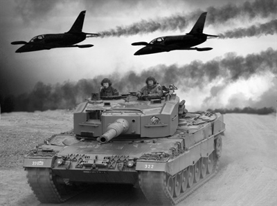Militär und Krieg und die Folgen für die Umwelt