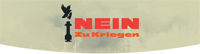 Nein zu Kriegen!