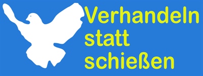 Frieden für die Ukraine - Verhandeln statt Schießen