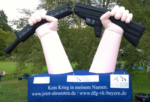 Kinderfriedensfest 2025 – Stand der Augsburger Friedensinitiative