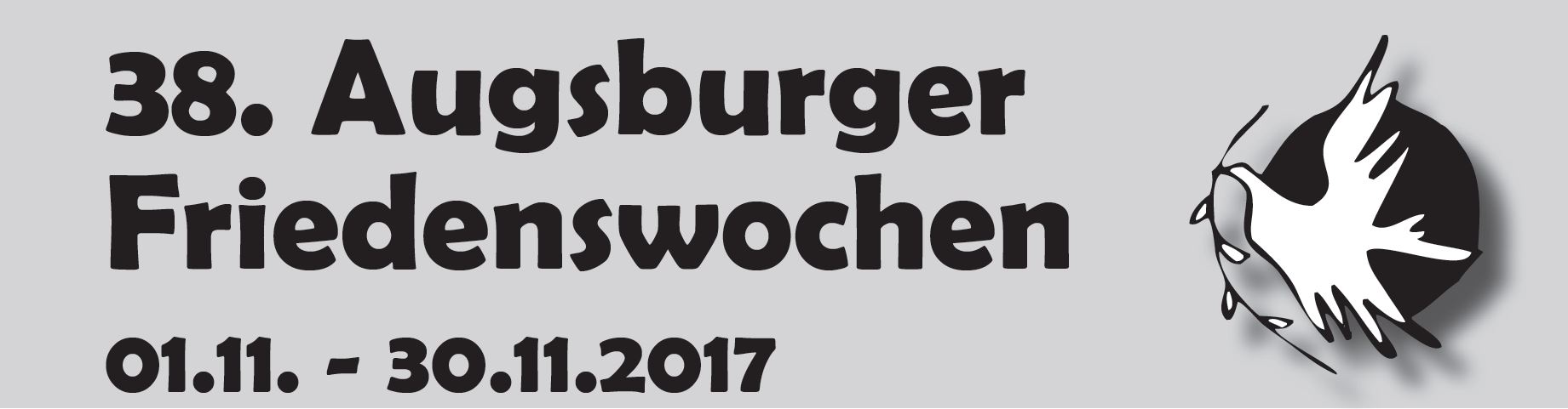 38. Augsburger Friedenswochen 