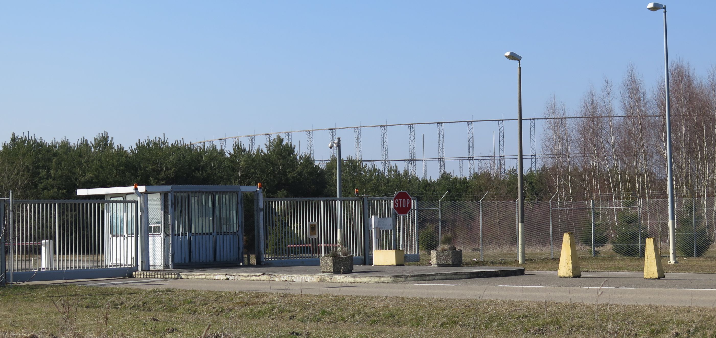 Antenne der Abhörstation in Gablingen