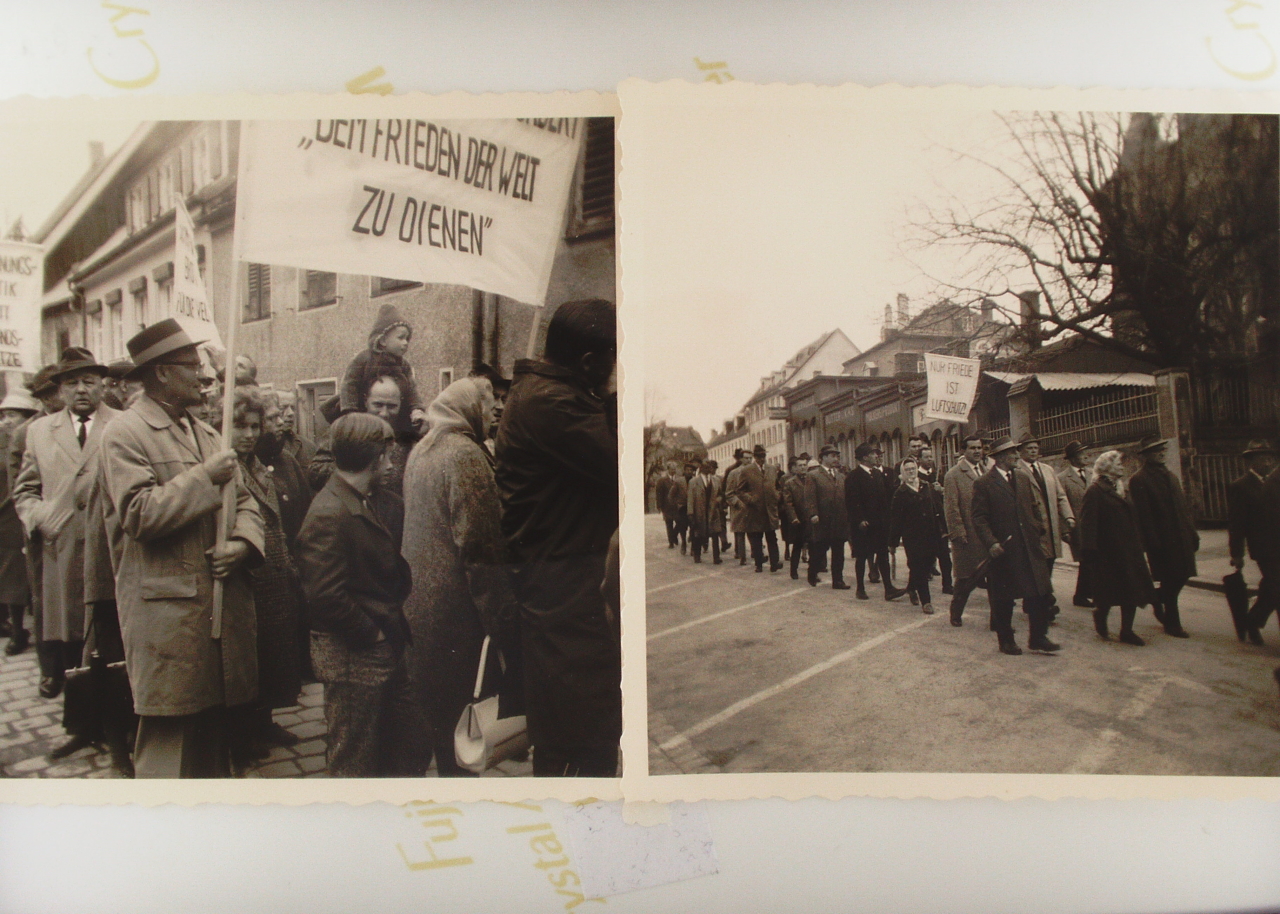 Ostermarsch 1965 in Kempten