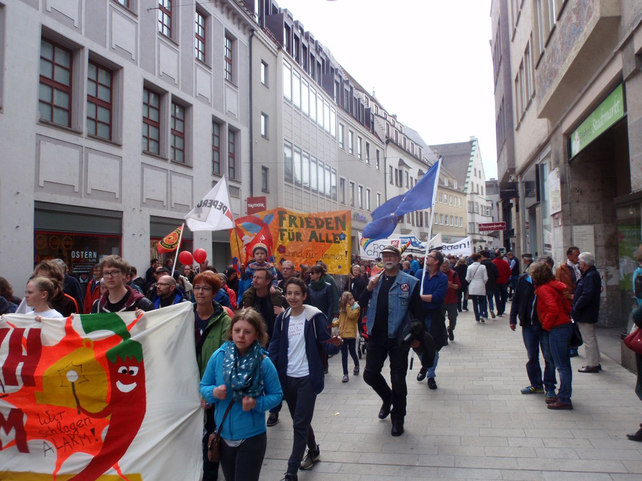 Augsburger Ostermarsch 2017