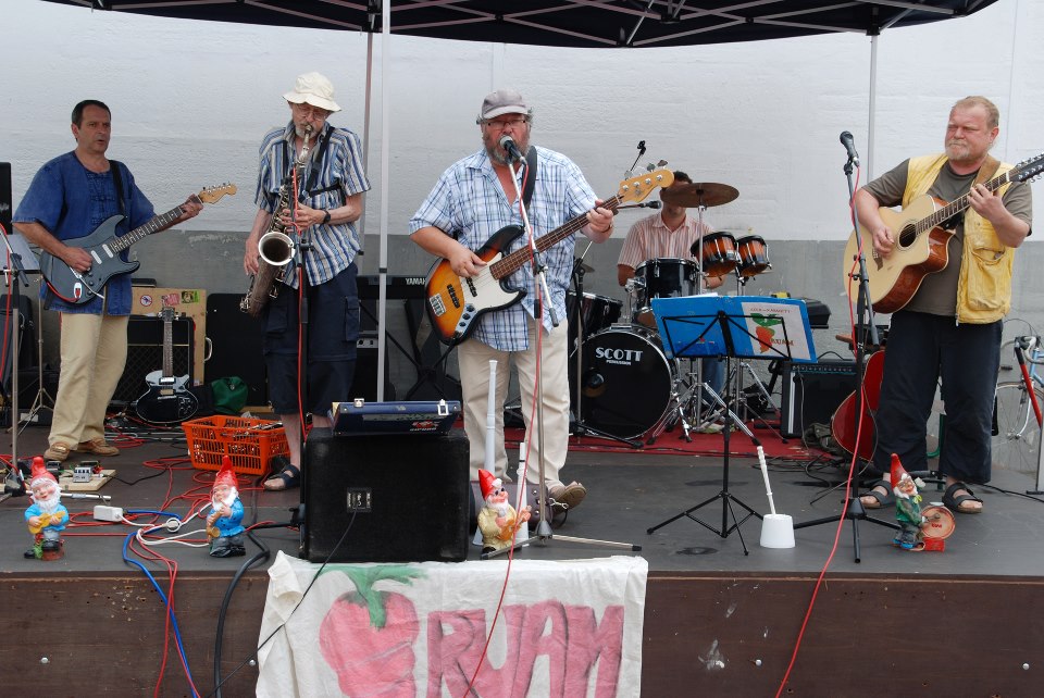 Die Band RUAM aus Regensburg
